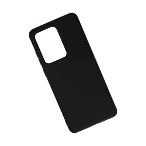 Galaxy S20 Ultra Kılıf Nano İçi Kadife  - Siyah