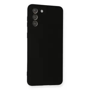 Galaxy S21 Plus Kılıf Nano İçi Kadife  - Siyah