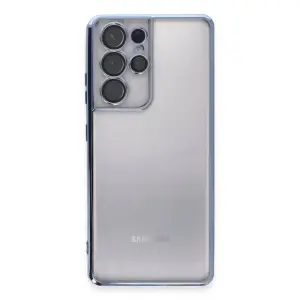 Galaxy S21 Ultra Kılıf  Lensli  - Açık Mi