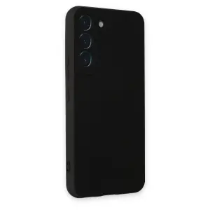 Galaxy S22 Kılıf Nano İçi Kadife  - Siyah