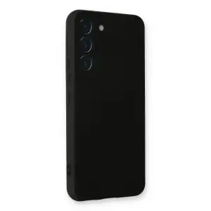 Galaxy S22 Plus Kılıf Nano İçi Kadife  - Siyah