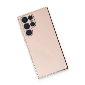 Galaxy S22 Ultra Kılıf Volet  - Pembe