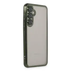 Galaxy S23 Fe Kılıf  Lensli  - Yeşil