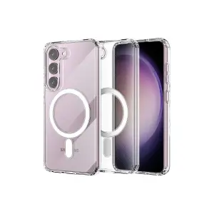 Galaxy S23 Plus Kılıf Magneticsafe Şeffaf  - Şeffaf