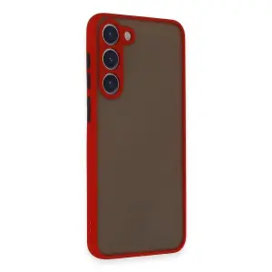 Galaxy S23 Plus Kılıf Montreal  Kapak - Kırmızı