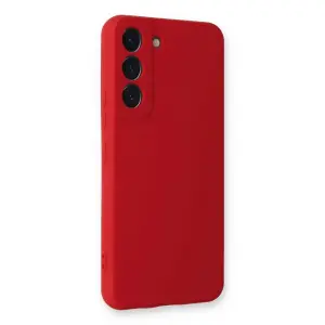Galaxy S23 Plus Kılıf Nano İçi Kadife  - Kırmızı