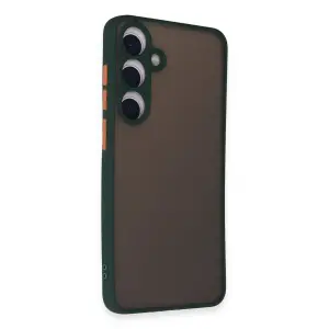 Galaxy S24 Kılıf Montreal  Kapak - Yeşil