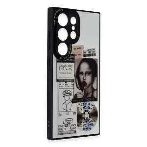 Galaxy S24 Ultra Kılıf Mirror Desenli Kapak - Mirror - 2
