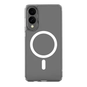 Galaxy S25 Edge Kılıf Magneticsafe Şeffaf  - Şeffaf