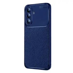 Galaxy S26 Plus Auto Fus Karbon Kapak - Lacivert