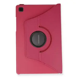 Galaxy T500 Tab A7 10.4 Kılıf 360 Tablet Deri Kılıf - Pembe