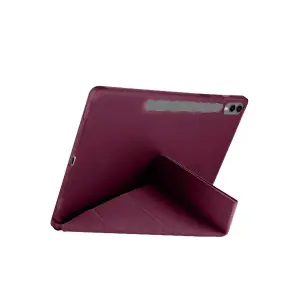 Galaxy X510 Tab S9 Fe 11 Kılıf Kalemlikli Mars Tablet Kılıfı - Mürdüm