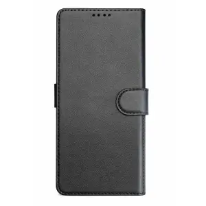 Galaxy Xcover 6 Pro Trend S Plus Kapaklı Kılıf - Siyah