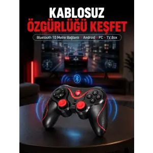 Gelişmiş Kontrol Hassasiyeti Sunan Kablosuz Bluetooth Oyun Kolu