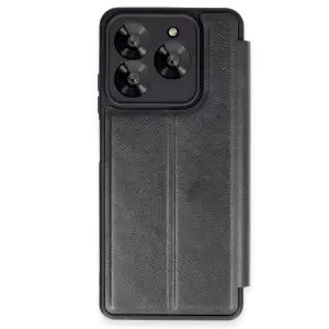 General Mobile Era 50 Kılıf Flip Cover - Siyah