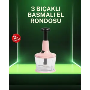 Geniş Hazneli Manuel Doğrayıcı Ev Tipi Kullanım