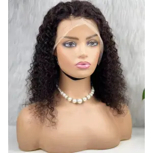 Gerçek Front Lace Tül Peruk / Kabarık Daa / Doğal 50/55cm
