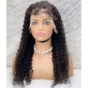 Gerçek Front Lace Tül Peruk / Su Daası / Doğal 60/65cm