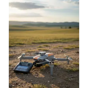 GPS Özellikli Drone 1080P Kamera 360 Derece Dönebilen Uzun Uçuş Süreli