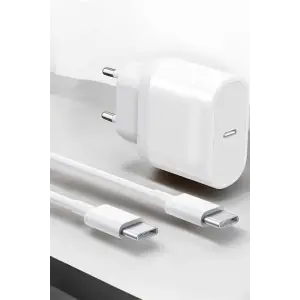 Güç Adaptörü ve Kablosu Şarj Aleti 15/15 Pro Max Uyumlu Hızlı Şarj