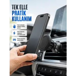 Güçlü Manyetik Araç İçi Telefon Tutucu Universal Telefon Standı