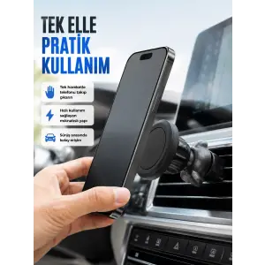 Güçlü Manyetik Araç İçi Telefon Tutucu Universal Telefon Standı