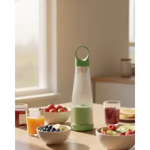 Günlük Smoothie ve Shake İçin USB Şarjlı Taşınabilir Blender