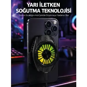 Hafif Tasarımlı Hızlı Soğutma Sağlayan Telefon Soğutucu