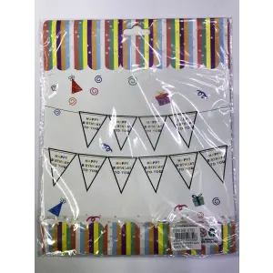 Happy Birthday To You Flama Bayrak Süs