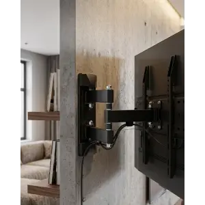 Hareketli TV Askı Aparatı 27 55 İnç LCD LED Duvar Askı Aparatı