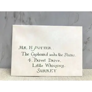 Harry Potter Davet Mektubu 10lu
