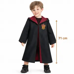 Harry Potter Tarzı Çocuk Cübbesi 2-4 Yaş Bx40