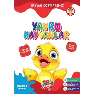 Hayvan Dostlarımız - Yru Hayvanlar Seviye 3 (4-5 Yaş)