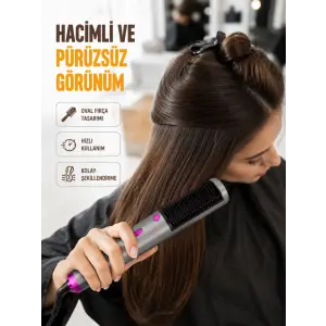 Hızlı Kurutma ve Parlak Saçlar İçin Profesyonel Fırça
