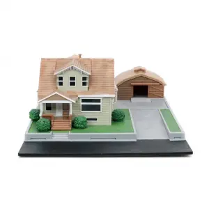Hızlı  Öfkeli Nano Domun Evi Diorama Modellemesi
