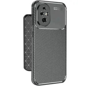 Honor 200 Kılıf Auto Fus Karbon Kapak - Siyah