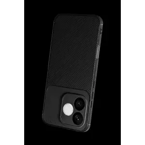 Huawei Honor 600 Lite Auto Fus Karbon Kapak - Siyah