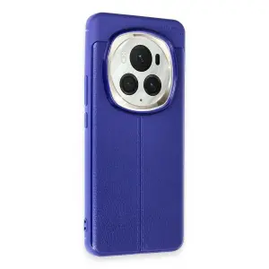 Huawei Honor Magic 6 Pro Kılıf Auto Fus Kapak - Lacivert