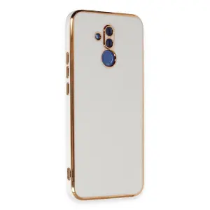 Huawei Mate 20 Lite Kılıf Volet  - Beyaz