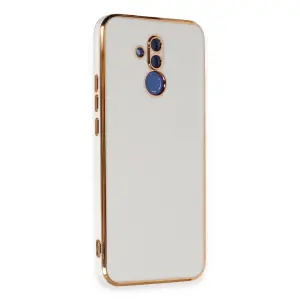 Huawei Mate 20 Lite Kılıf Volet  - Beyaz