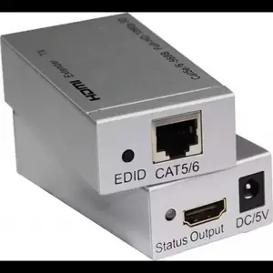 HYTECH HY-HDEX62, HDMI Exterder, Cat6 Kablo Üzerinde 60Metre Uzatıcı.