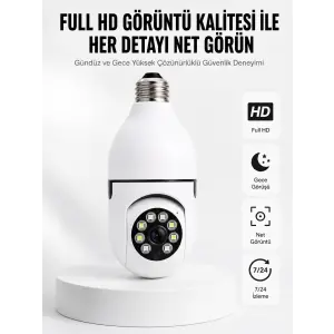 İki Yönlü Ses Destekli Full HD Akıllı Kamera Yeni Nesil