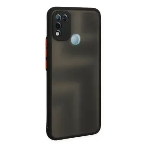 İnfinix Hot 10 Play Kılıf Montreal  Kapak - Siyah