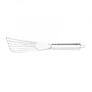 İnoks Eğri Krep Spatulası Krep Omlet Çevirici