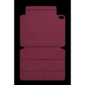 İpad 2025 10.9 10.nesil (a16) Edz Manyetik Standlı Tablet Kılıfı - Mürdüm