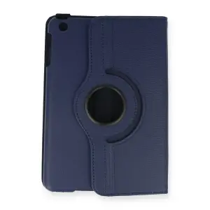 İpad Mini 1 Kılıf 360 Tablet Deri Kılıf - Lacivert