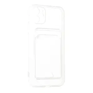 İphone 11 Kılıf Kart Şeffaf  - Şeffaf