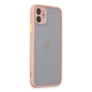 İphone 11 Kılıf Montreal  Kapak - Pembe