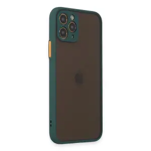 İphone 11 Pro Kılıf Montreal  Kapak - Yeşil