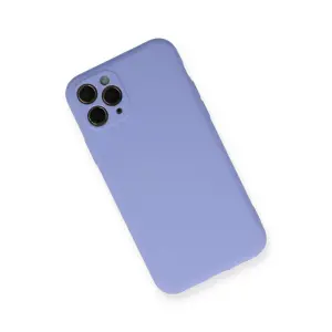 İphone 11 Pro Kılıf Nano İçi Kadife - Lila